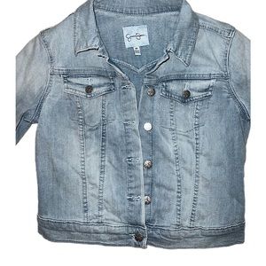 Jessica Simpson Jean jacket size medium